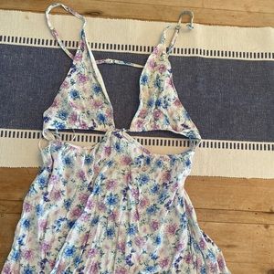 Isabelle’s Closet Mini Floral Cutout Dress